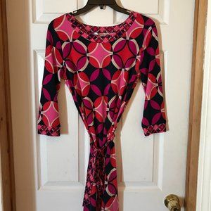 Comfortable Banana Republic dress with or w/o tie